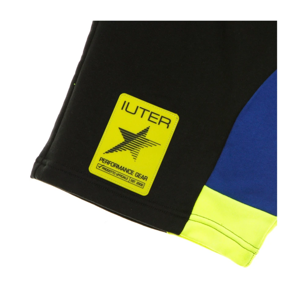 Iuter Zwarte Challenge Shorts voor Mannen Black Heren
