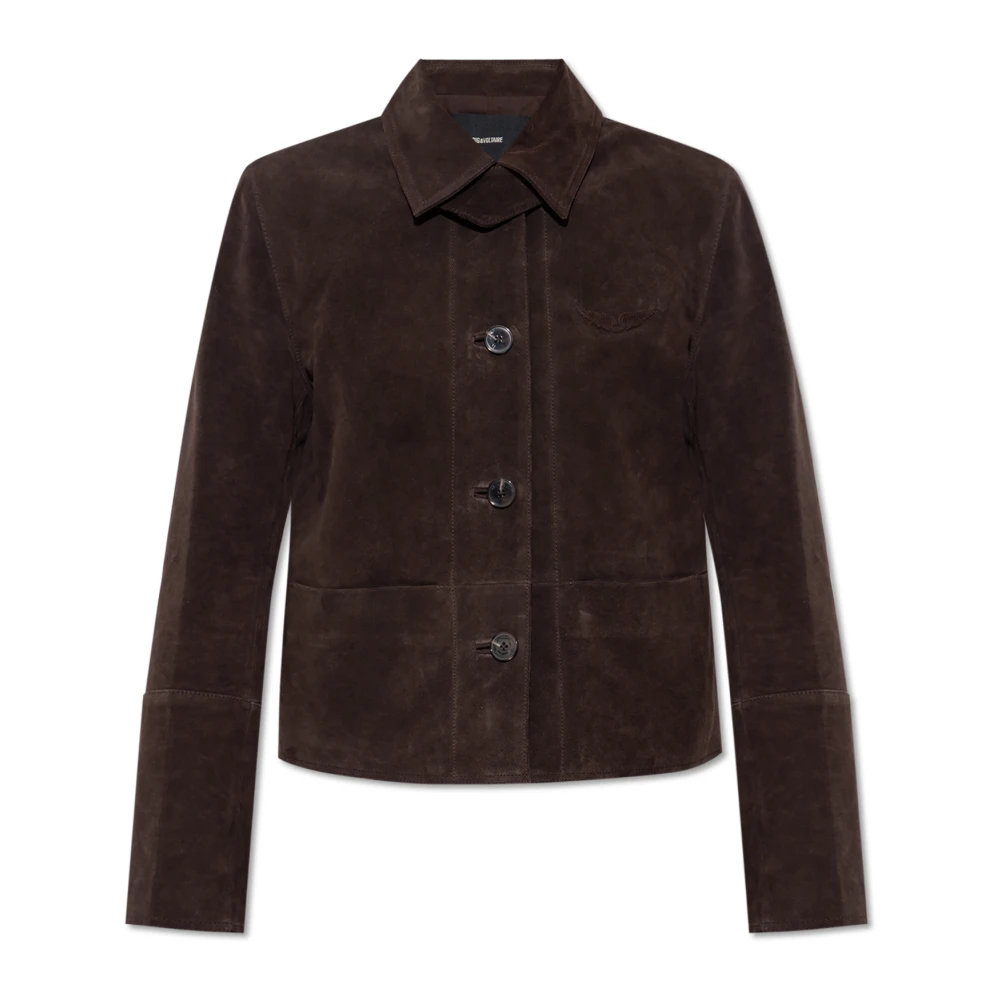 Jackets > Leather Jackets - - Zadig & Voltaire - Modalova