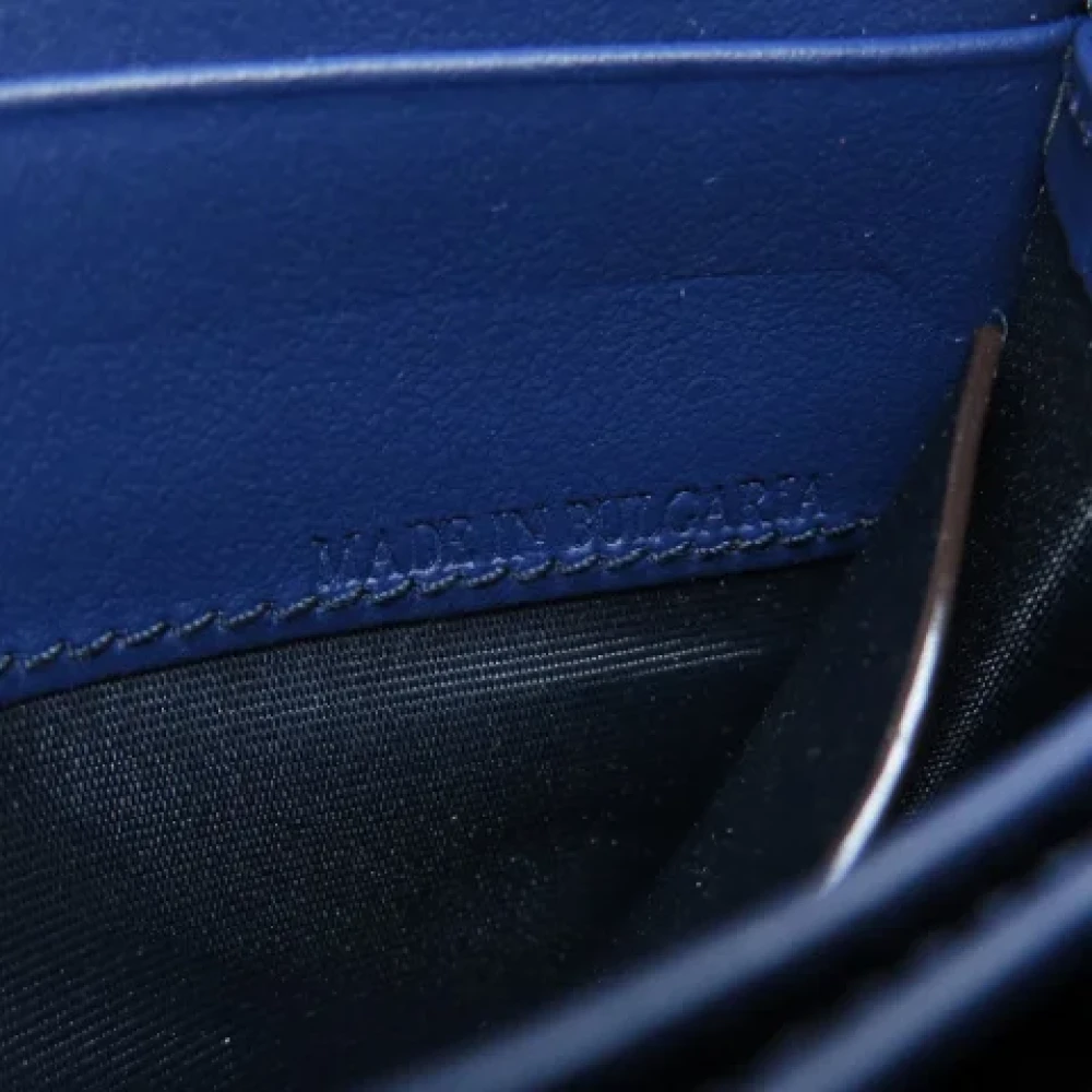 Bally Pre-owned Leather wallets Blue Dames