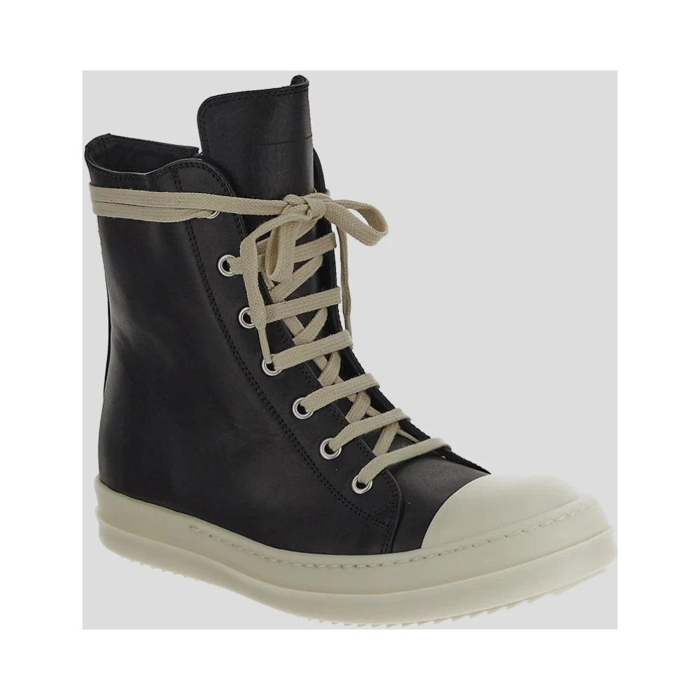 Rick Owens Zwarte Sneakers voor Mannen en Vrouwen Black Dames