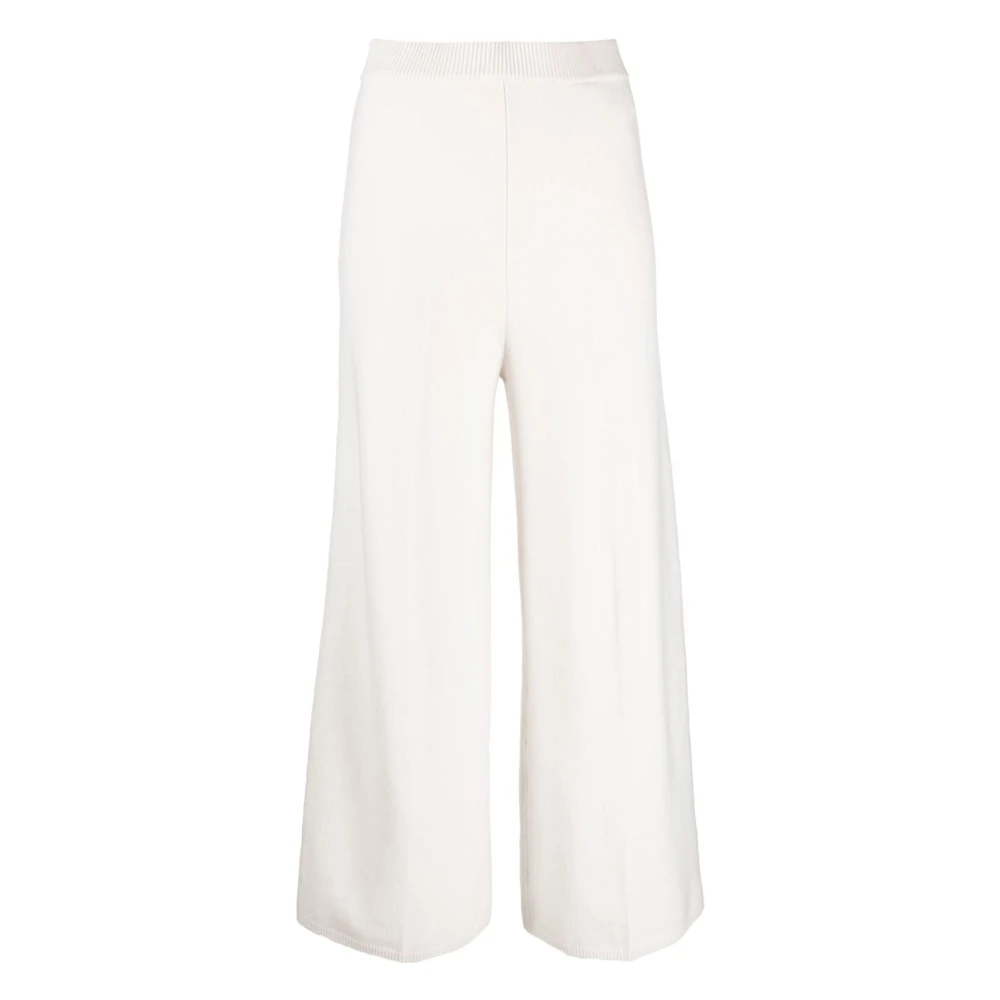 Joseph Casual Beige Wollen Broek White Dames