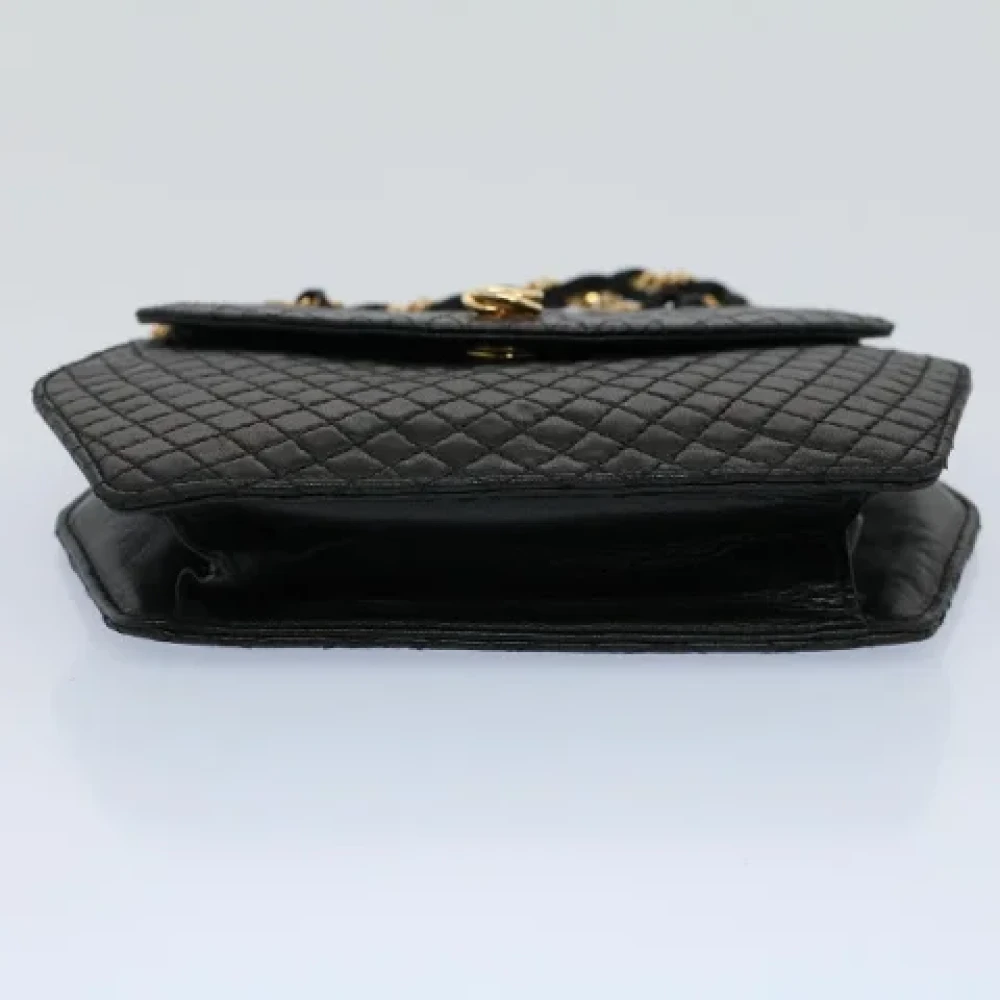 Bally Pre-owned Leather shoulder-bags Black Dames