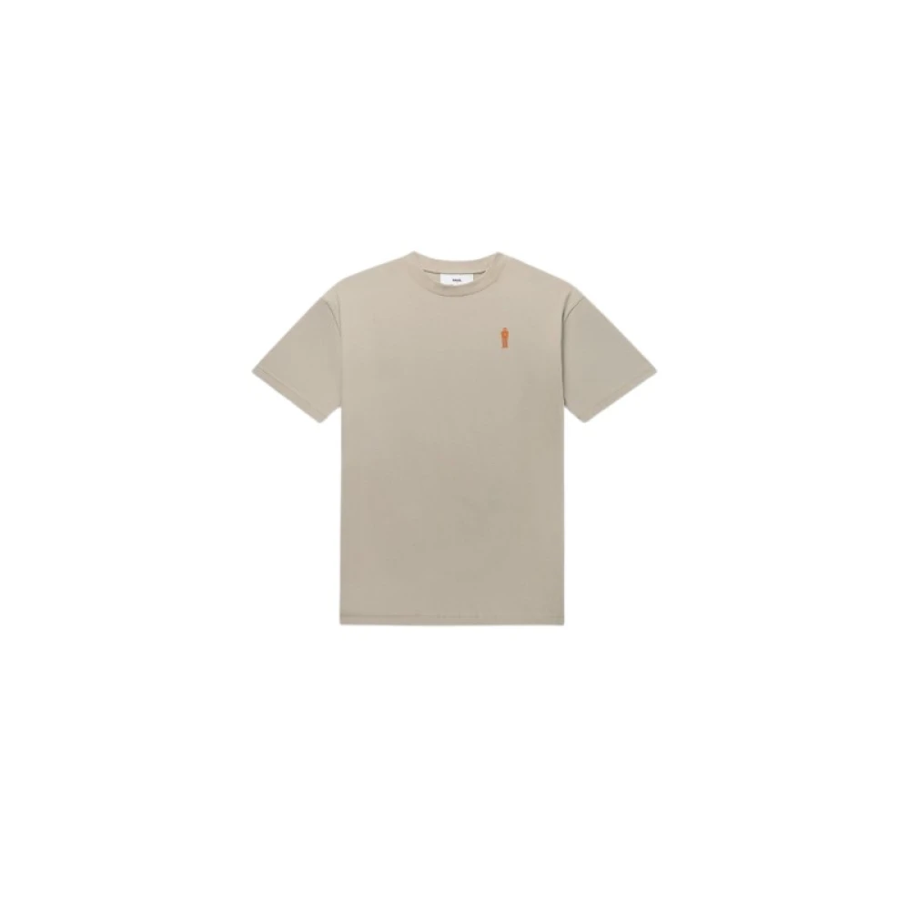 Balr. Logo Print Box-Fit Cotton T-Shirt Gray, Herr