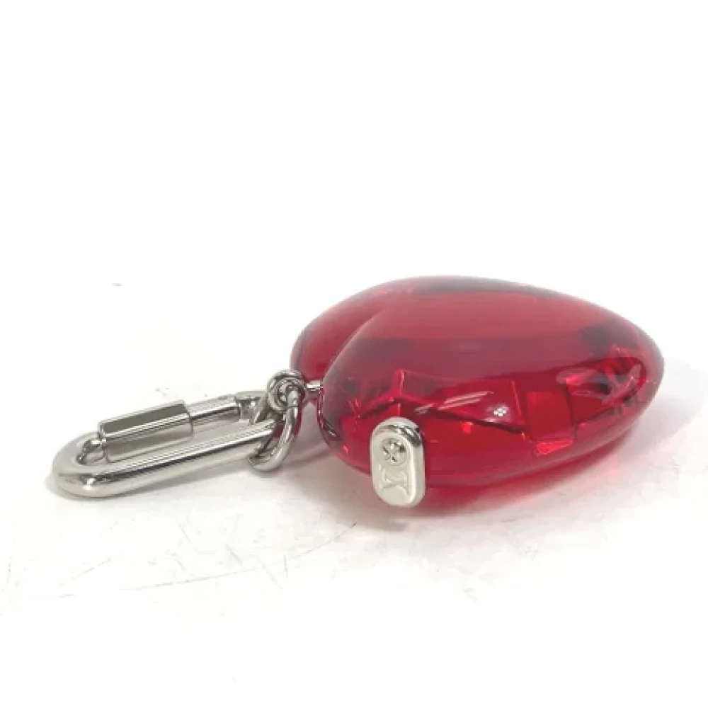 Louis Vuitton Vintage Pre-owned Plastic key-holders Red Dames