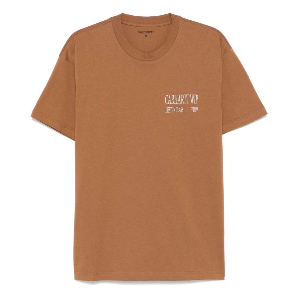 Carhartt WIP Best in Class T-shirt Brown Heren