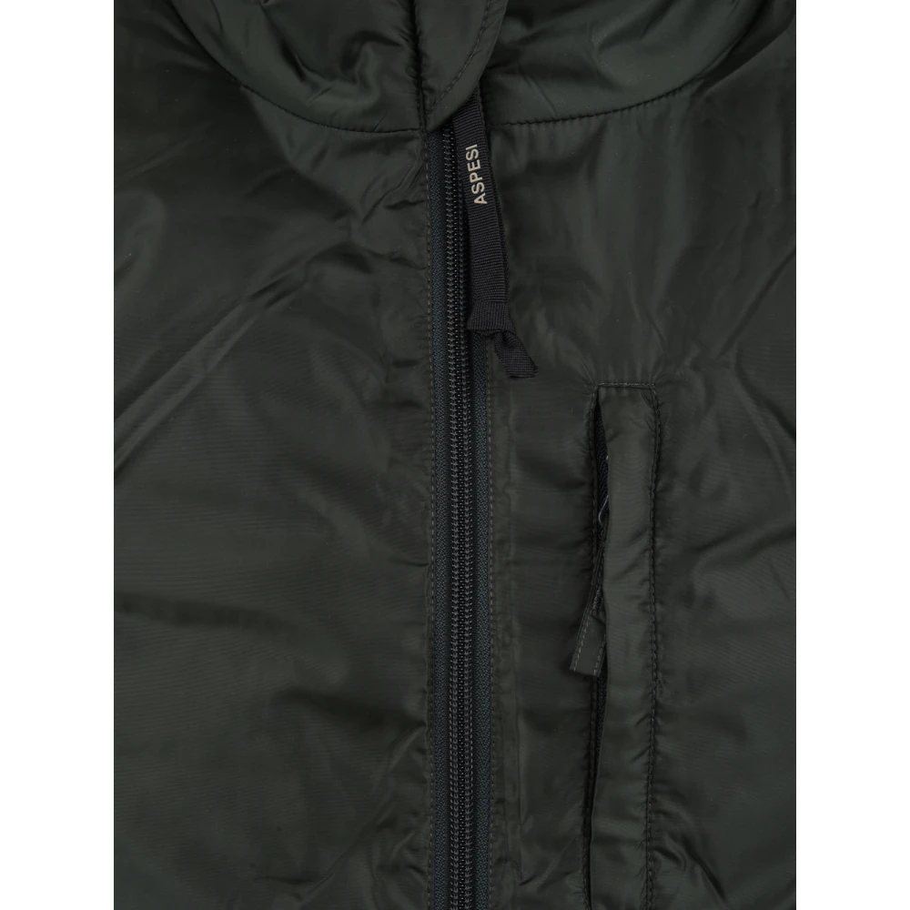 Aspesi Groene Heren Gilet Jas Model G199 Green Heren