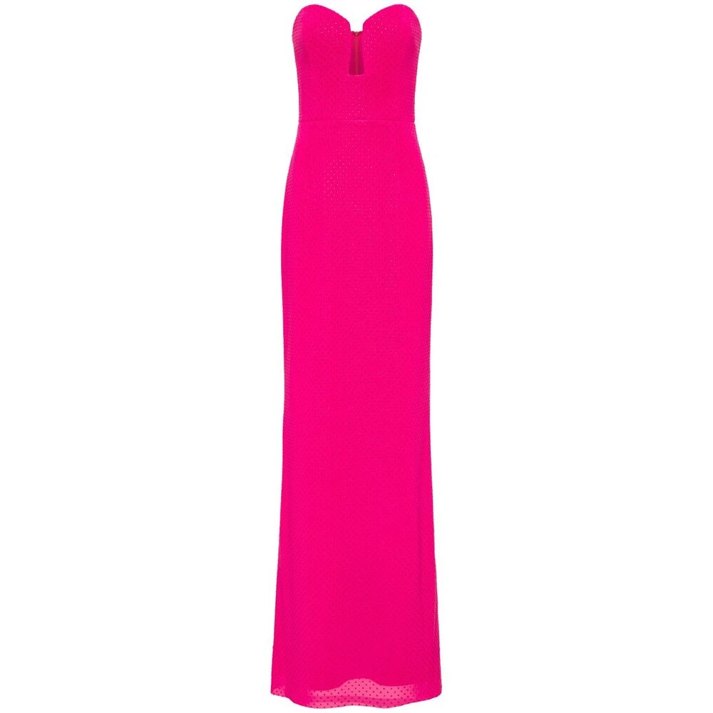Rebecca Vallance Kristalversierde Roze Strapless Jurk Pink Dames