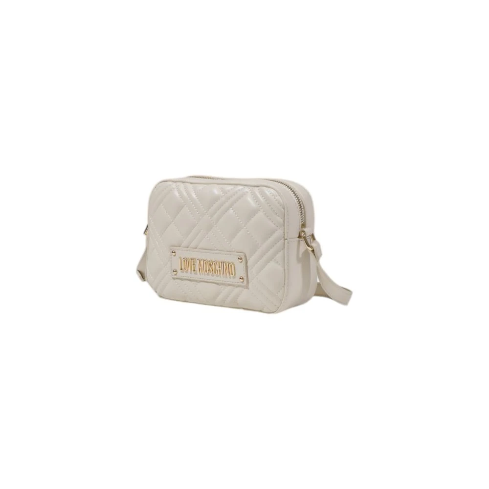 Love Moschino Beige Handtas Lente Zomer Collectie Beige Dames