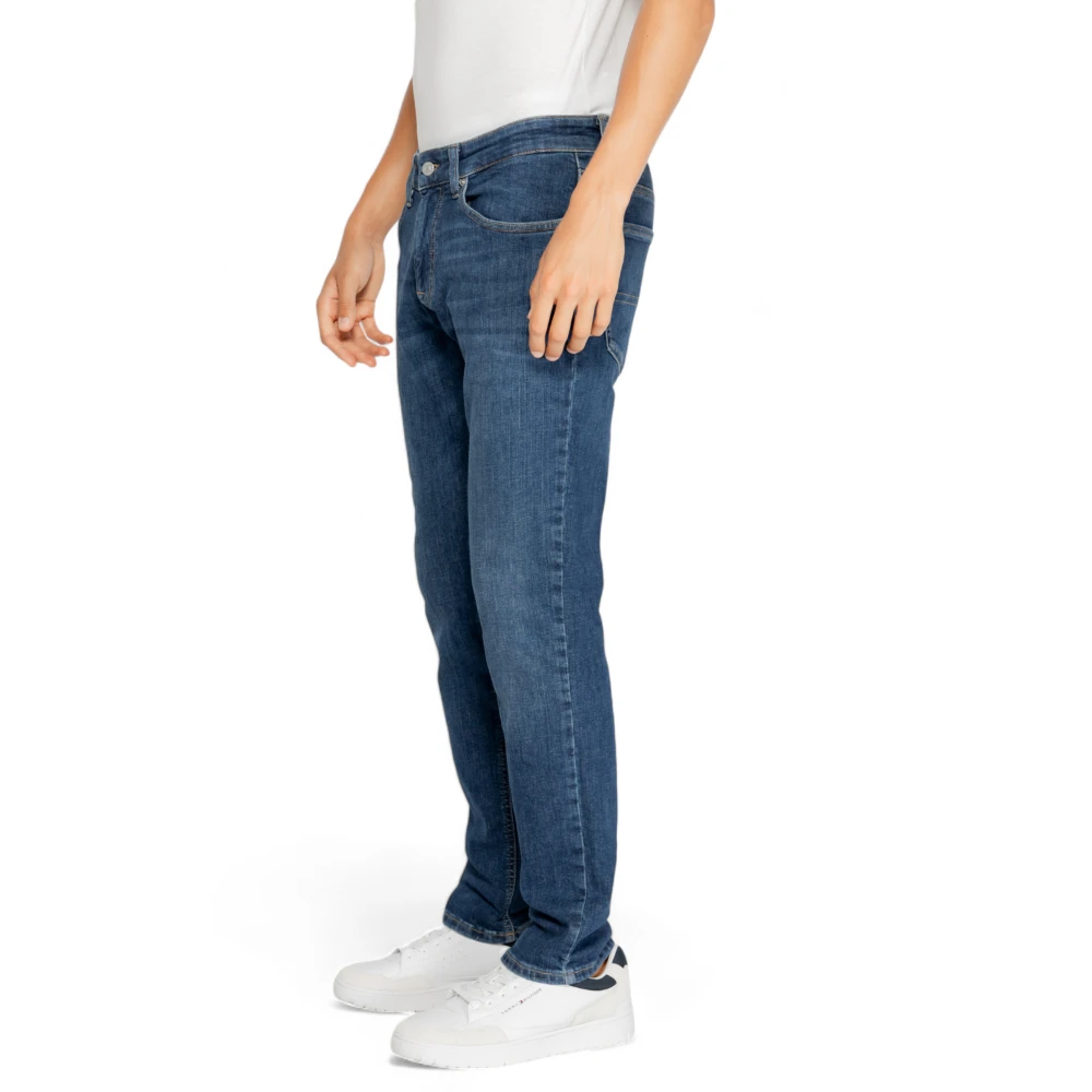Tommy Jeans Heren Jeans Herfst Winter Collectie 100% Katoen Blue Heren