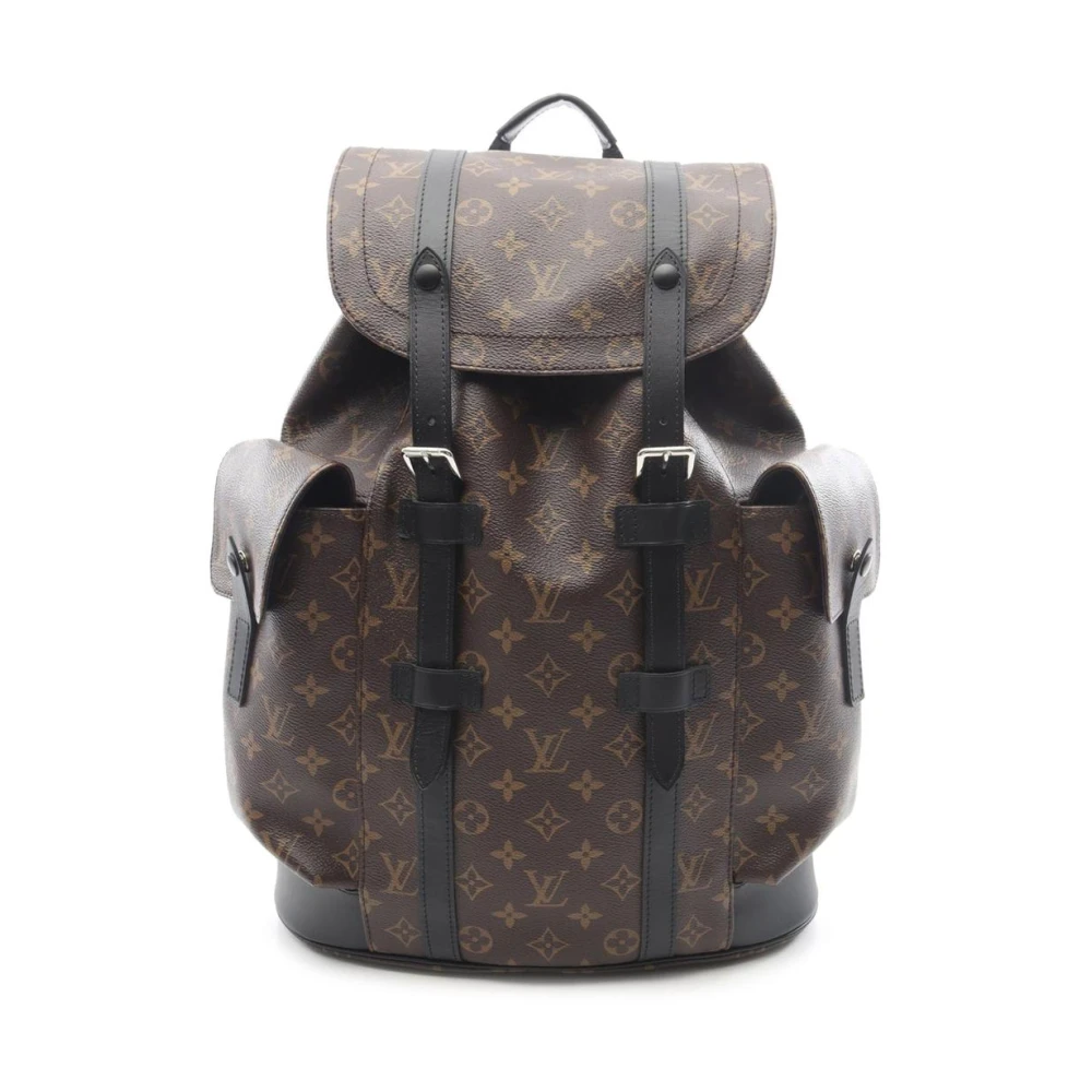 Louis Vuitton Vintage Women's Brown Pre-Owned Monogram Canvas Backpack