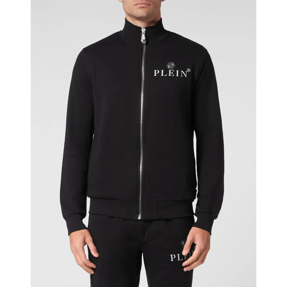 Philipp Plein Zwarte Broek Hoogwaardig vakmanschap Black Heren
