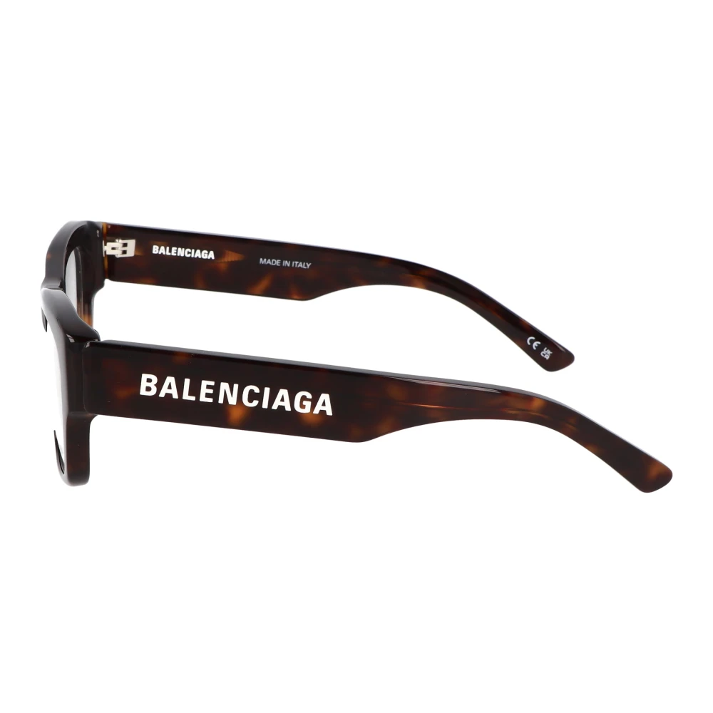 Balenciaga Vierkante Brilmonturen Brown Unisex