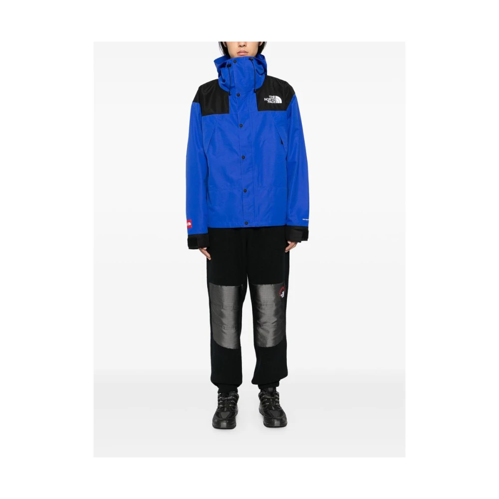 The North Face Zwarte Panel Fluweel Reflecterende Joggers Black Heren