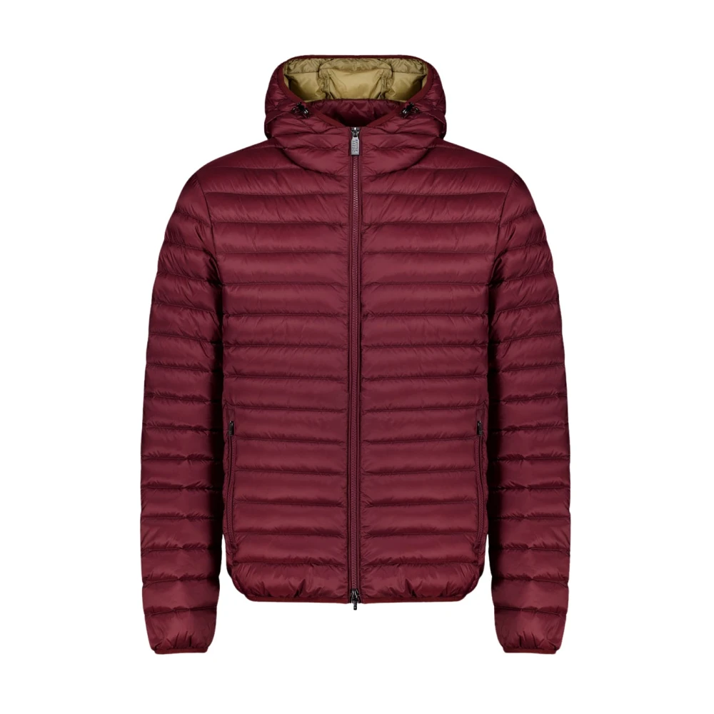 Ciesse Piumini Franklin 2.0 100 gram rode donsjas met capuchon Red Heren