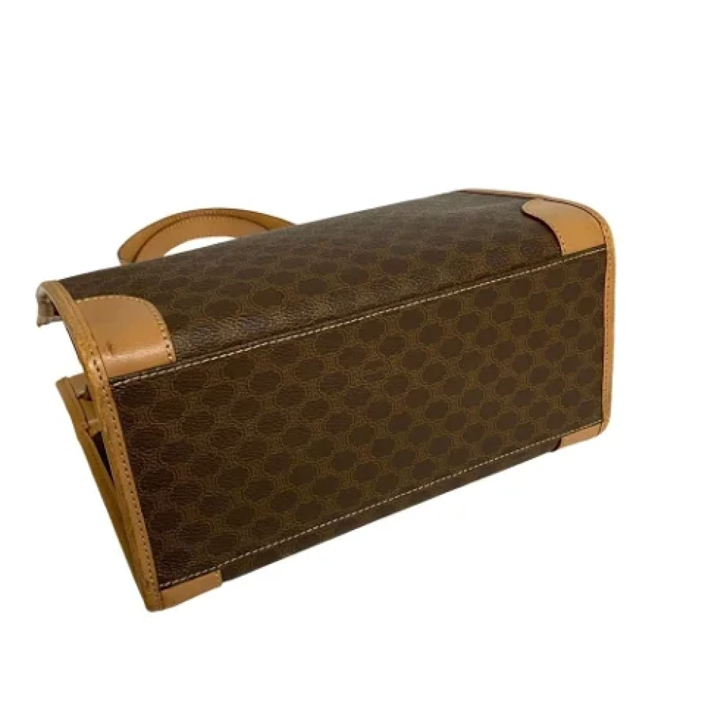 Celine Vintage Pre-owned Leather celine-bags Brown Dames