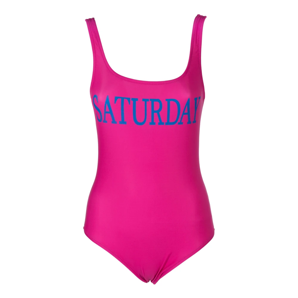 Alberta Ferretti Pink Swimsuits, Female, L, Elegant Costume For Special Occasions