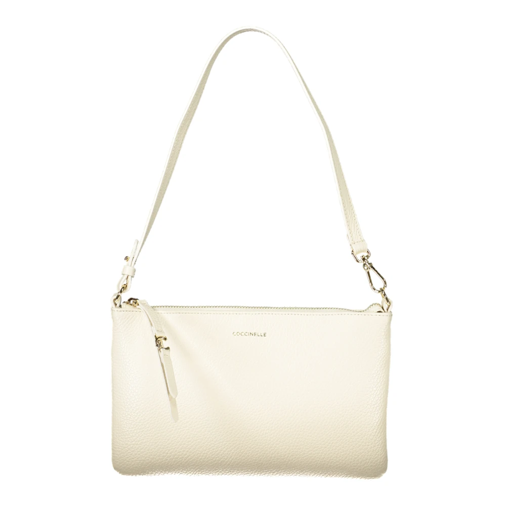 Coccinelle Women's White C-Easy Bag - Shoulder Bags - One Size - Bags
