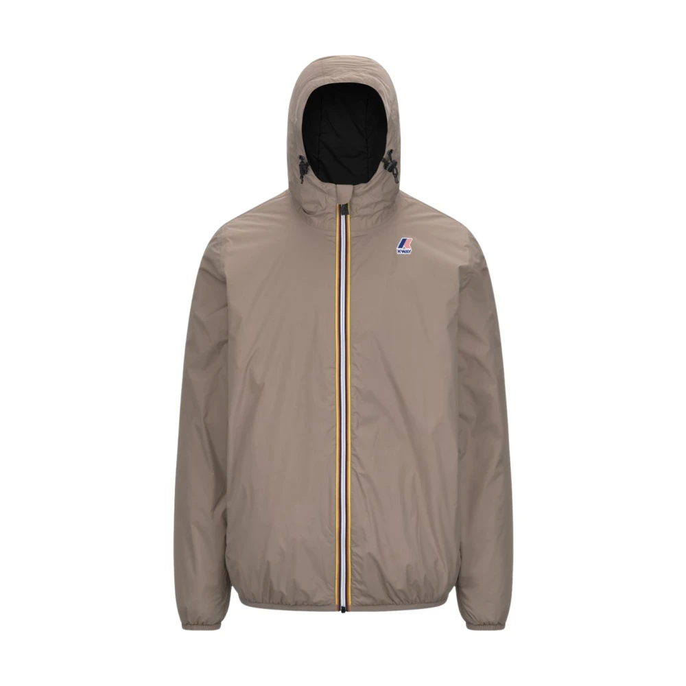 K-Way Men's Beige Light Jacket - Light Jackets - Xl - Jackets
