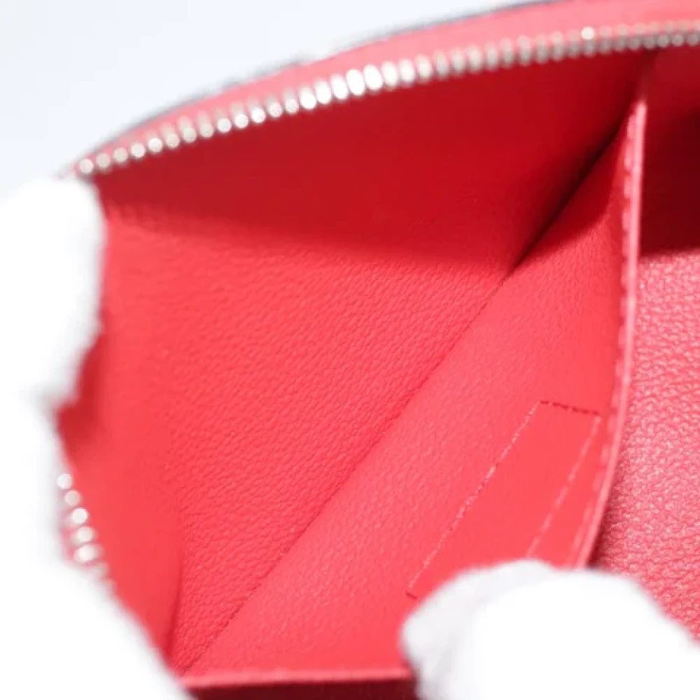 Louis Vuitton Vintage Pre-owned Leather pouches Red Dames