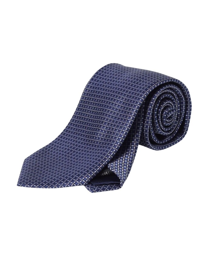cravate-bleue-a-motif-geometrique-formelle
