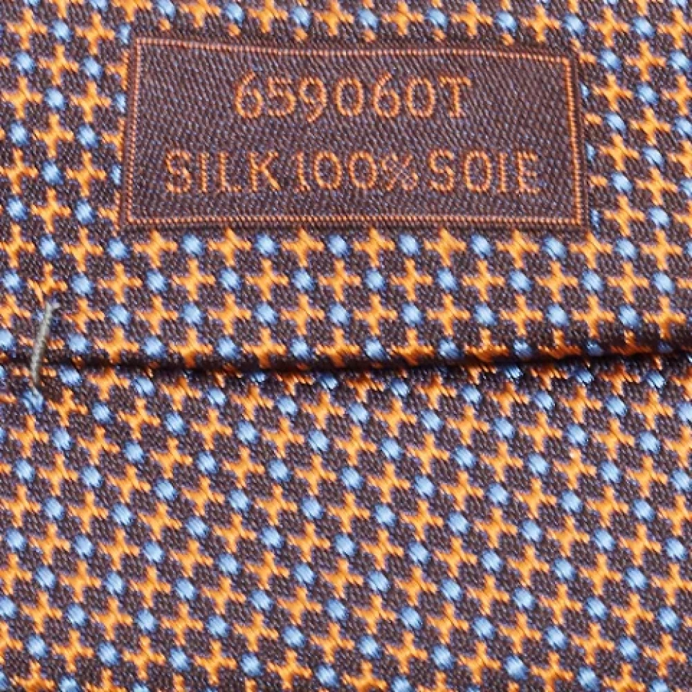 Hermès Vintage Pre-owned Silk tops Orange Heren