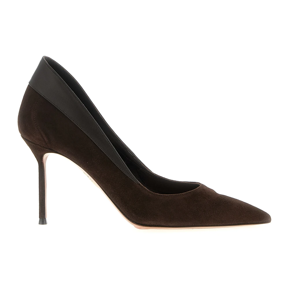 Aquazzura Women's Brown Guanto Pump 85 - Pumps - 4 Uk - Shoes