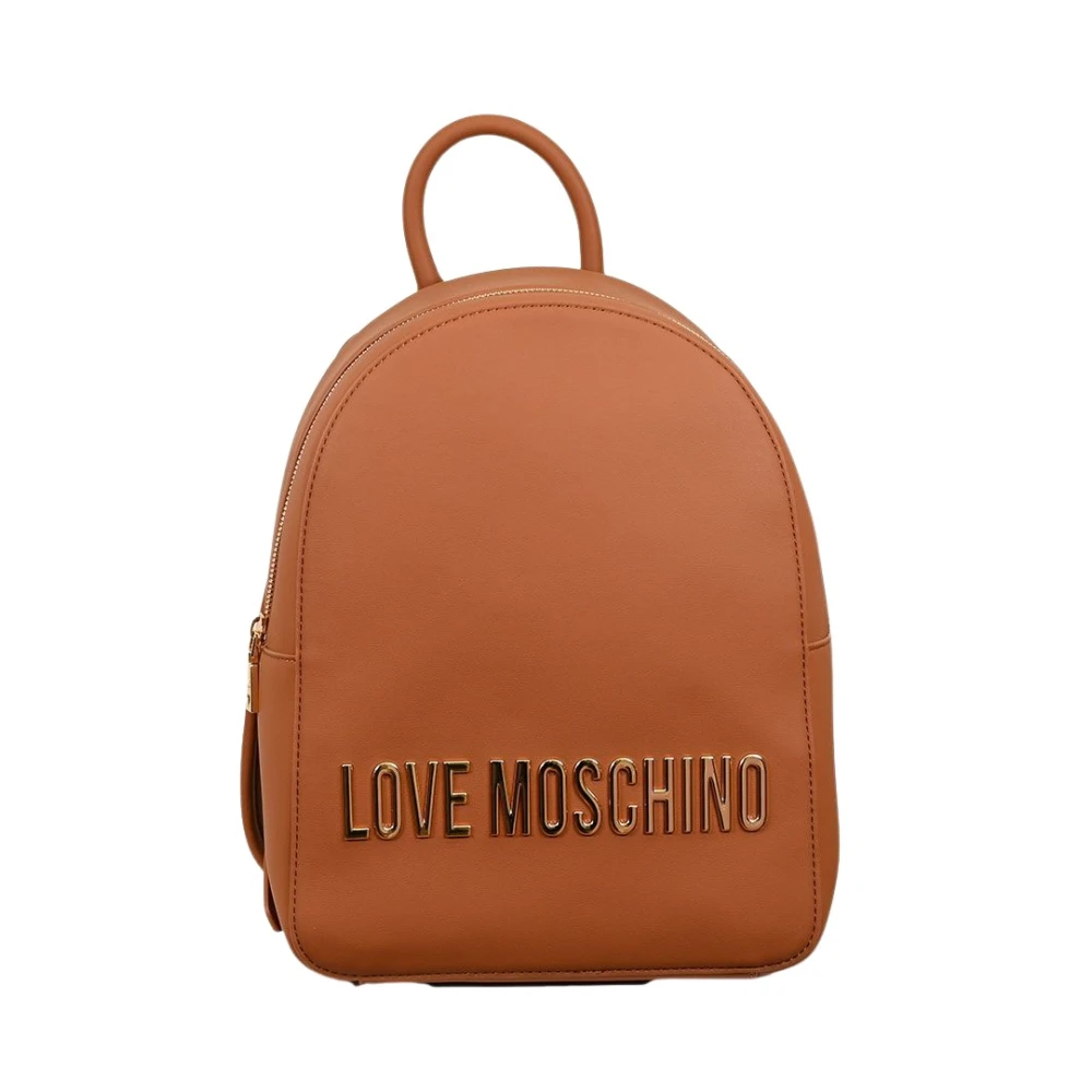 Love Moschino Stijlvolle dames schoudertas van synthetisch leer Brown Dames