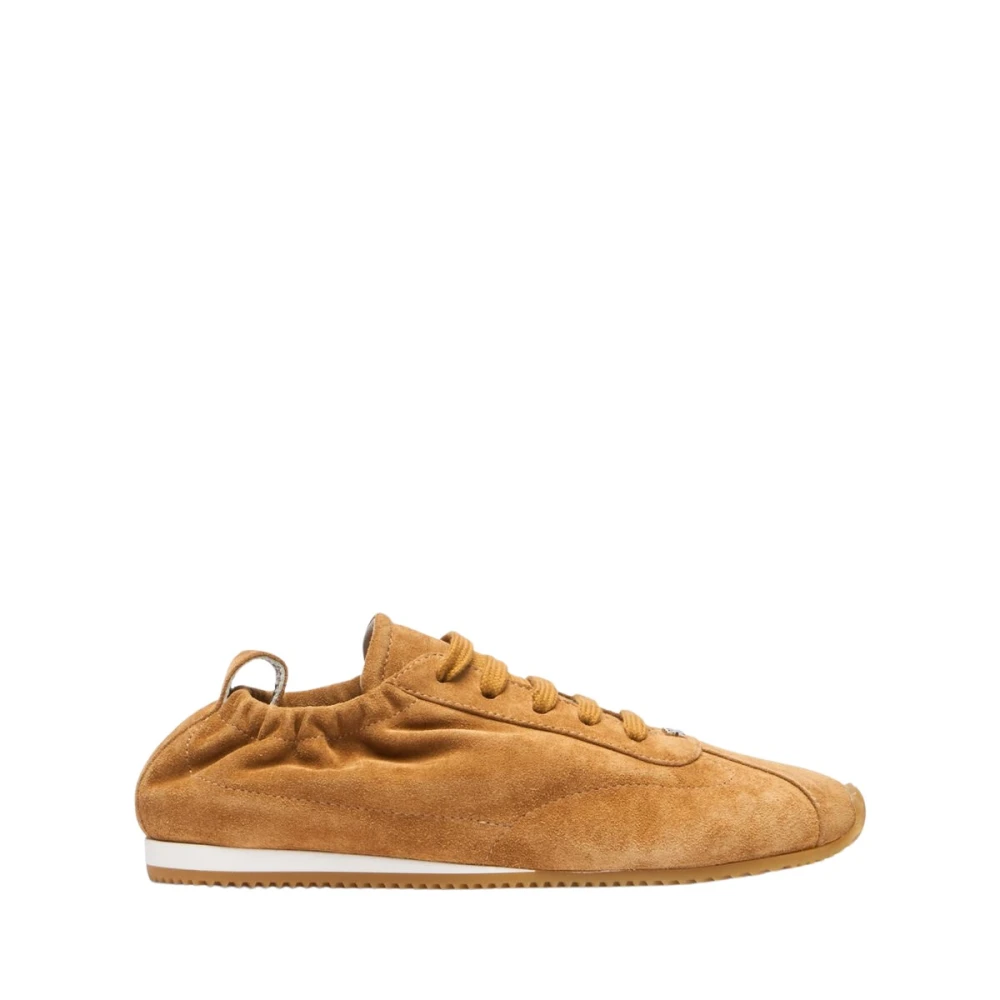 Casadei Rythm Suede Sneaker Dames Schoenen Geel