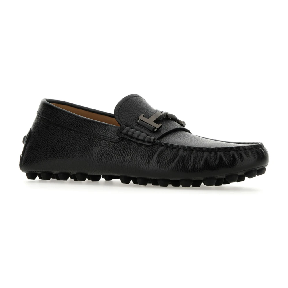 TOD'S Zwarte platte schoenen Black Heren