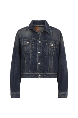 Sliten Denim Truckerjacka