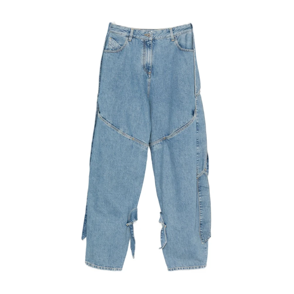 The Attico Denim Cotton Jeans - Image 2