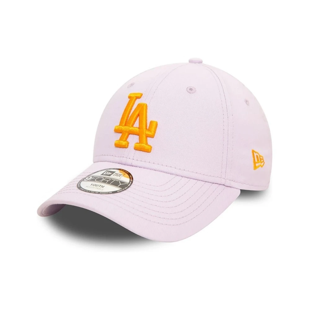 new era Paarse Dodgers Jeugd League Pet Purple Heren