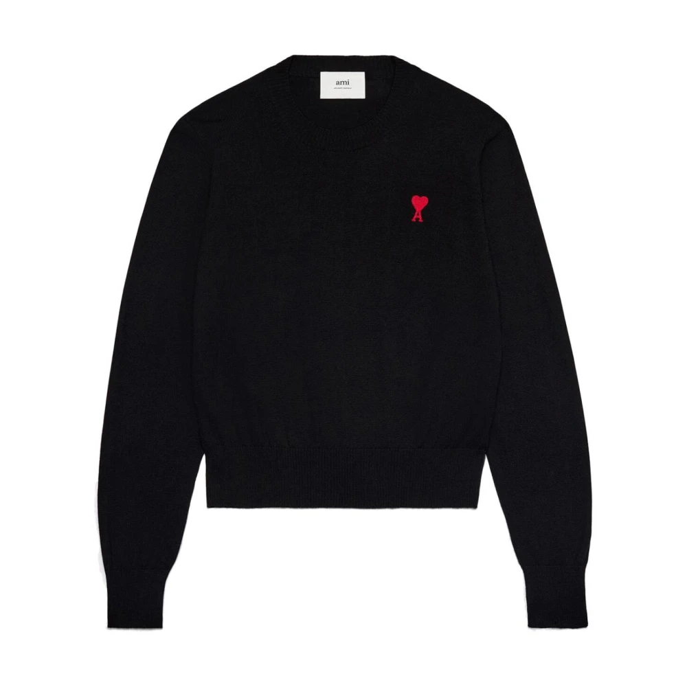 Knitwear > Round-neck Knitwear - - Ami Paris - Modalova