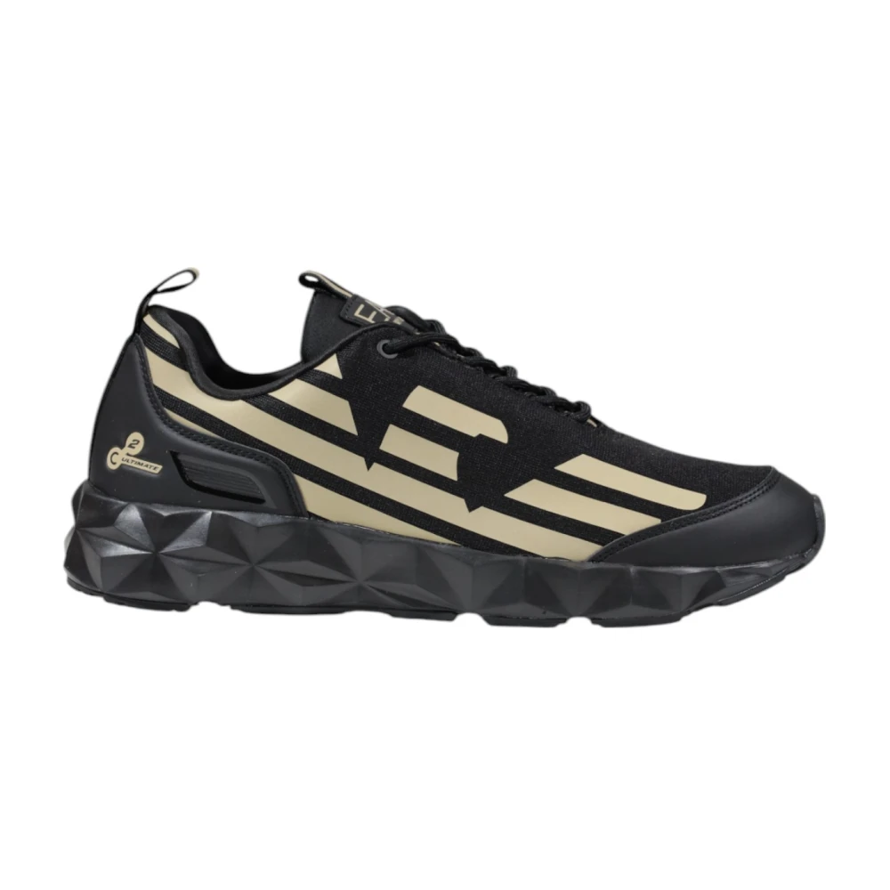 Emporio Armani Ea7 Uomo Nero Scarpe, 40 Eu, New,