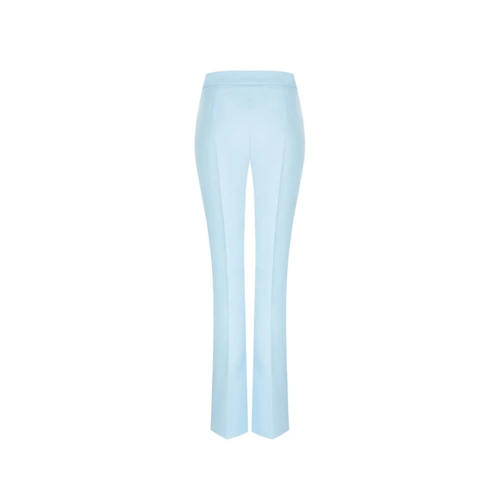 RINASCIMENTO Uitlopende Broek met Rits Blue Dames