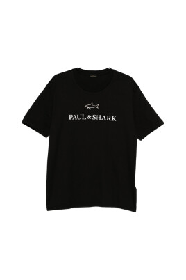 t-shirt-en-coton-noir-col-rond