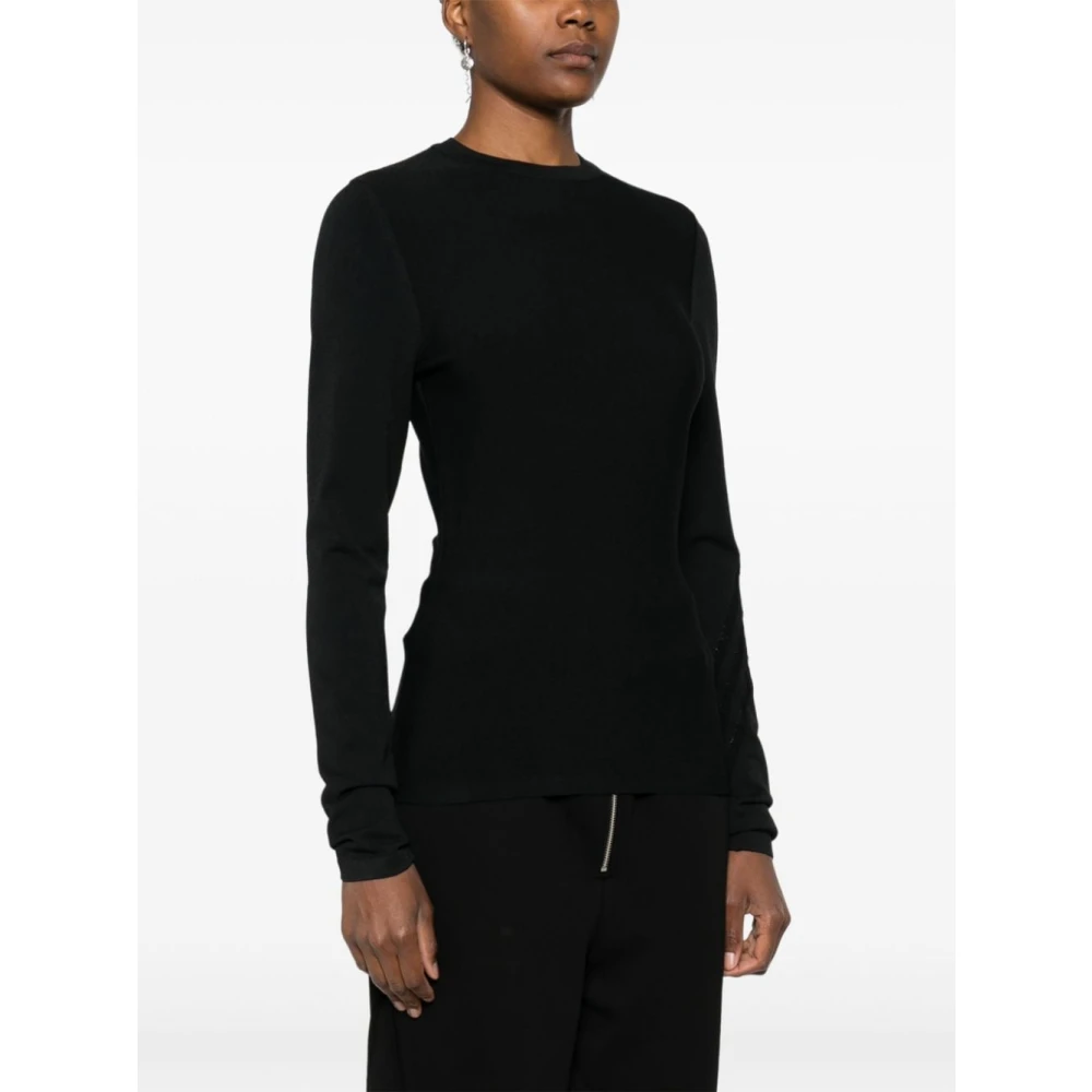 Y-3 Stijlvolle T-shirts en Polos Black Dames
