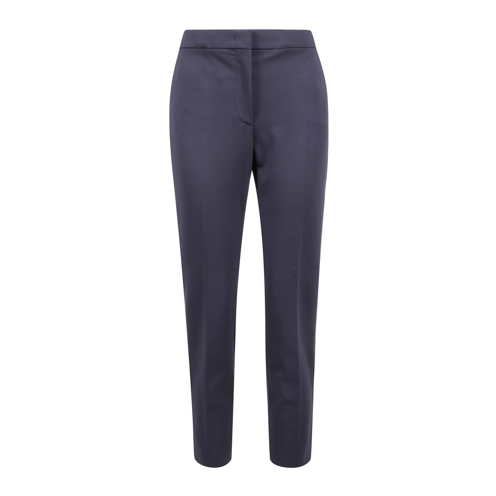 Max Mara Jersey Broek in Honingkleur Blue Dames