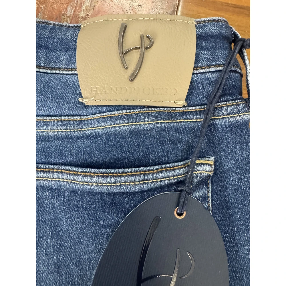 Hand Picked Blauwe Parma Jeans Blue Heren