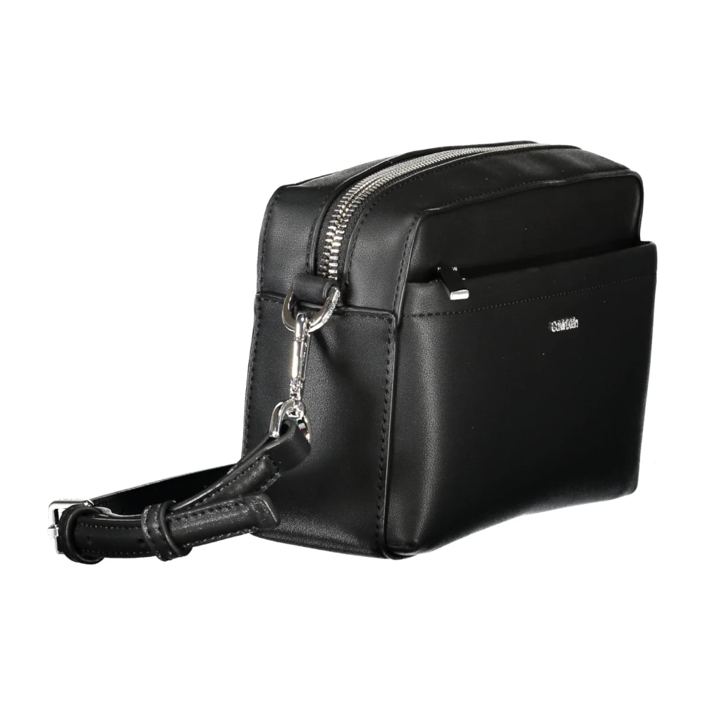 Calvin Klein Zwarte damestas met afneembare schouderband Black Dames