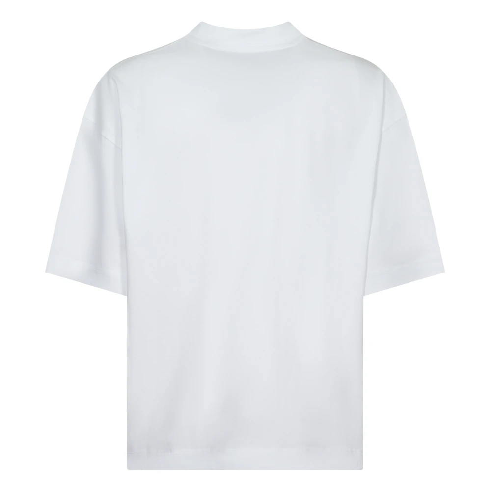 Études Witte Oversize Zak T-shirts en Polo's White Heren