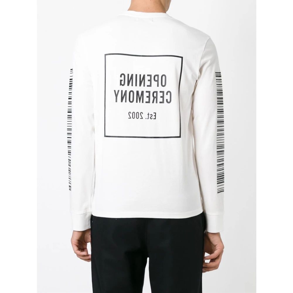 Opening Ceremony Wit Multi Barcode Modestijl White Heren