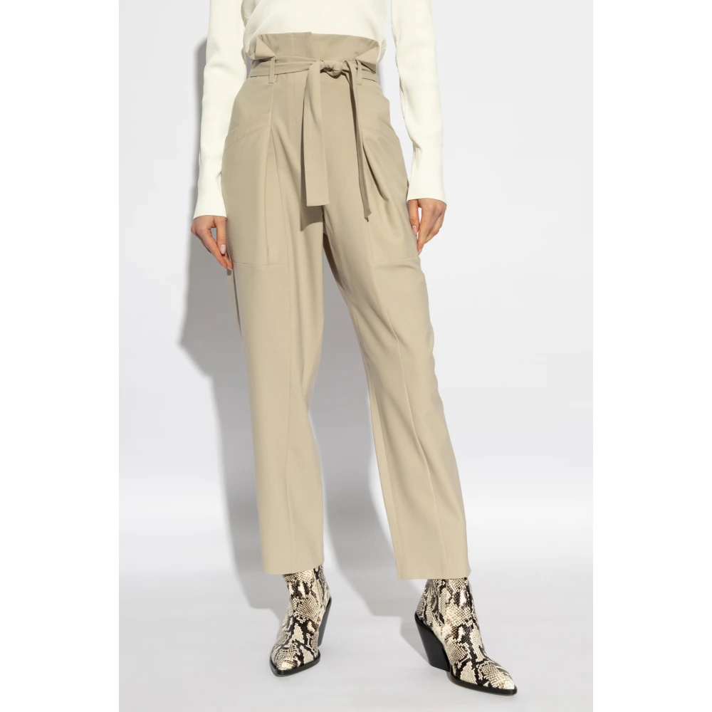 IRO Broek Varina Beige Dames