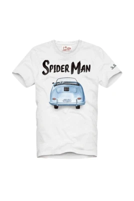 T-shirt med tryck framtill