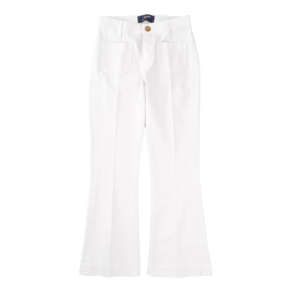Seafarer Wide Trousers White Dames