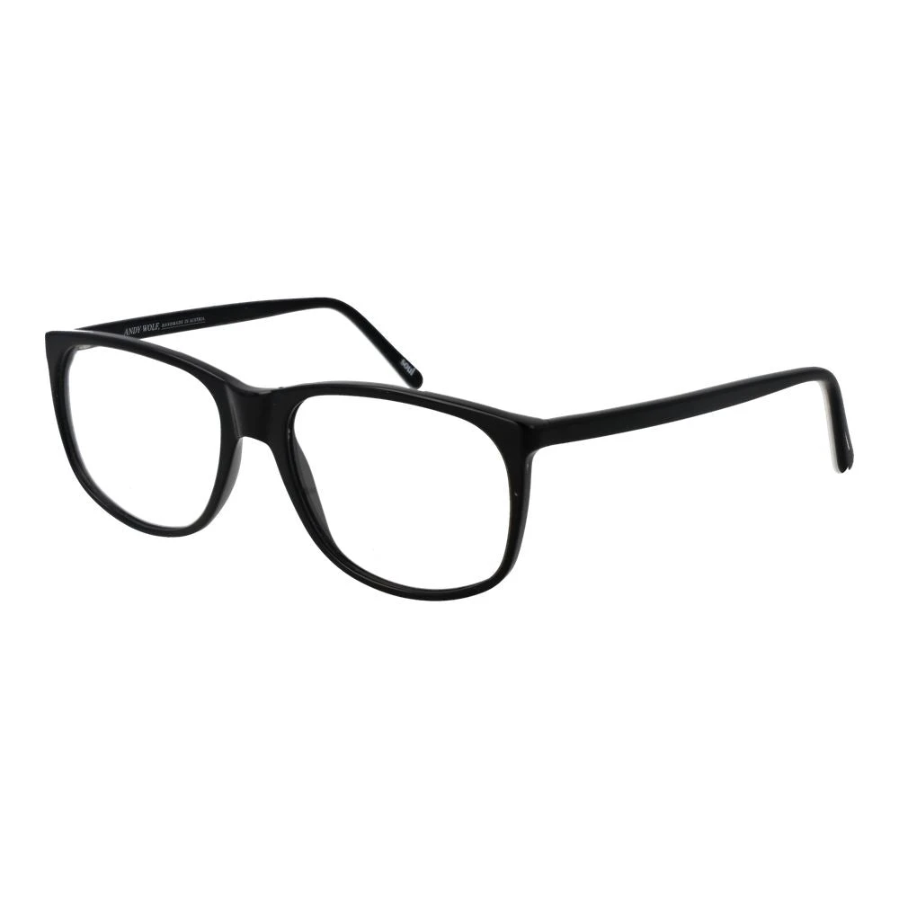Andy Wolf Unisex Black Glasses, One Size, Acetate Glasses (Frames)