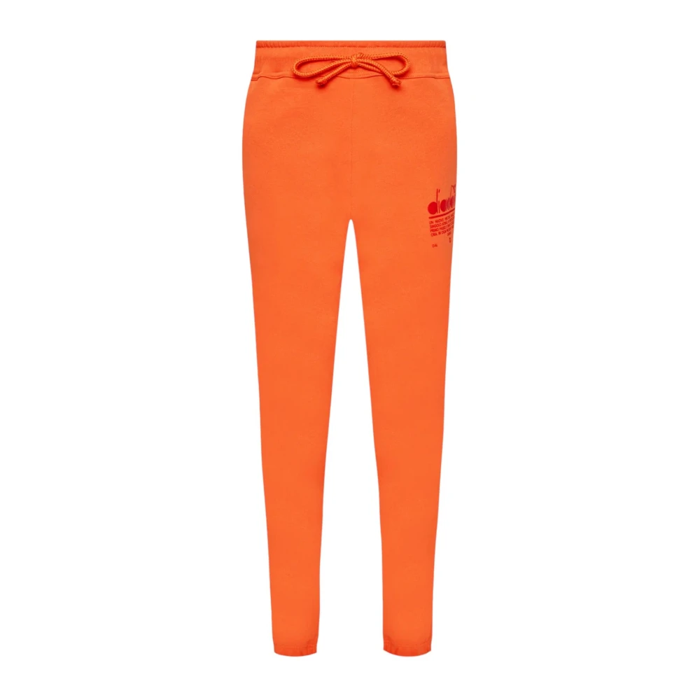 Diadora Sportieve Trainingsbroek Orange Heren