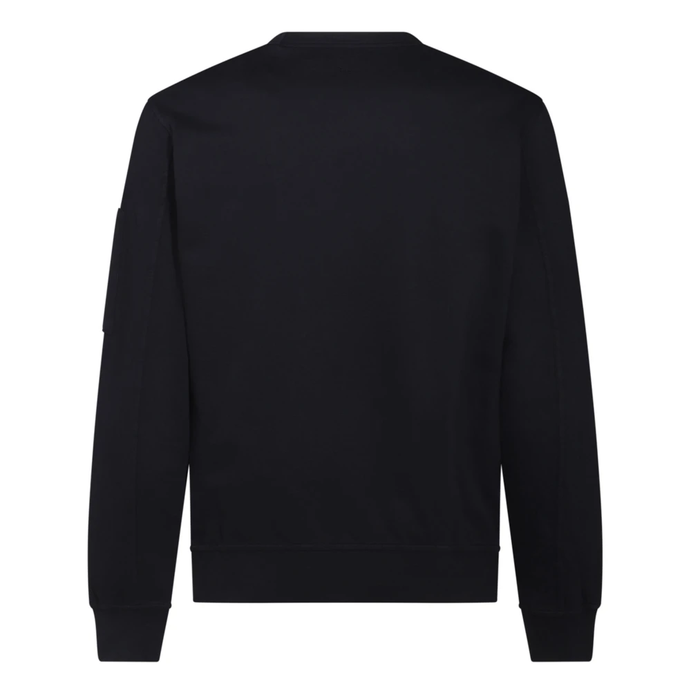 C.P. Company Blauwe Crewneck Sweatshirt met Lenszak Blue Heren