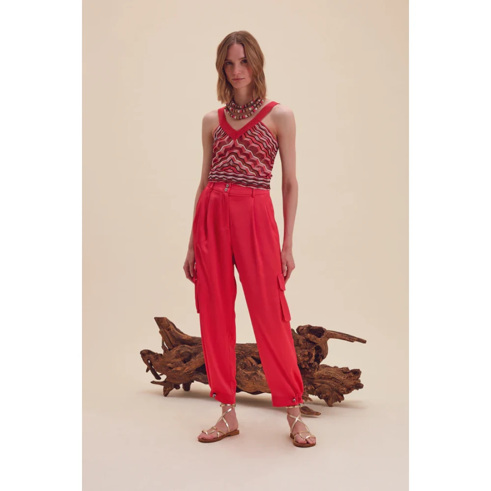 Nenette Multicolor Gebreide Top Multicolor Dames