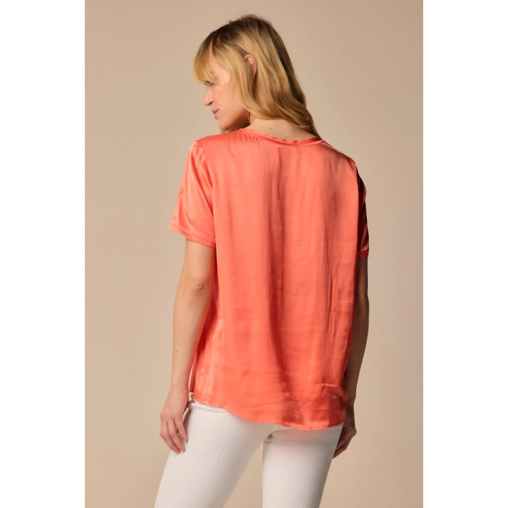 Kocca Stijlvolle Blouses voor Vrouwen Red Dames